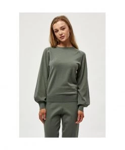PEPPERCORN Femme CINDY Sweatshirt Laurel Wreath Green