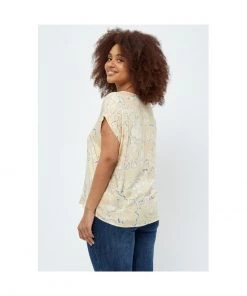 PEPPERCORN Femme Blouse Warm Sand Pr 6 PEPPERCORN Femme Blouse Warm Sand Pr -Promos PEPPERCORN Magasin 8281a2d4bac34a859204a12fb9e5e426