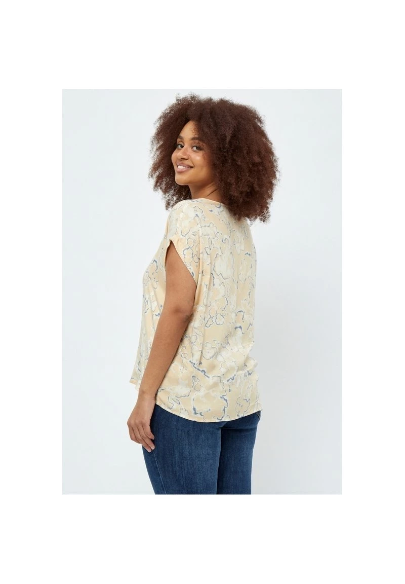 PEPPERCORN Femme Blouse Warm Sand Pr 3 PEPPERCORN Femme Blouse Warm Sand Pr – Image 3