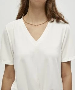 PEPPERCORN Femme MABLE TEE T Shirt Imprimé Gardenia -Promos PEPPERCORN Magasin 82847304e21141a597ba4015c6b8a751