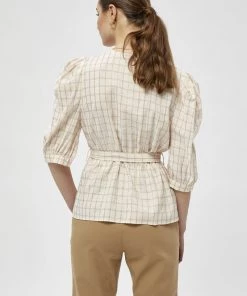 PEPPERCORN Blouse Wood Ash Pr Femme -Promos PEPPERCORN Magasin 8301ab50b4cd4dc7ad9abcdb06d83e72