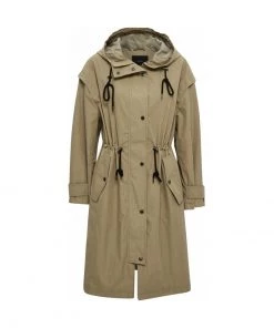 PEPPERCORN CAROLINE Parka Sand Femme -Promos PEPPERCORN Magasin 8396db2a6ecc47318c127ff64063a51d