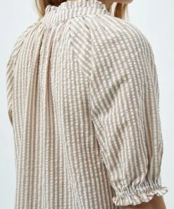 PEPPERCORN Femme ELAINE Robe De Jour Warm Sand Pr -Promos PEPPERCORN Magasin 84aa6b63a3234288be2bbb438a2c6bab