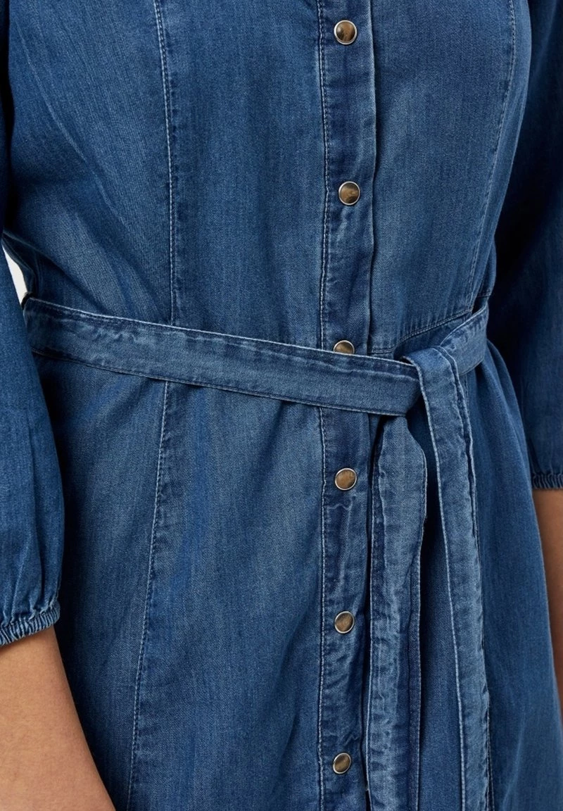 PEPPERCORN Robe En Jean Dark Blue Femme 4 PEPPERCORN Robe En Jean Dark Blue Femme – Image 4