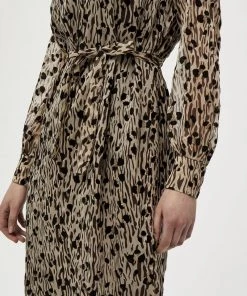 PEPPERCORN Femme RAMIA Robe De Jour Warm Sand Pr -Promos PEPPERCORN Magasin 8677a24b4c934a86bcf94e953ac7f7b8