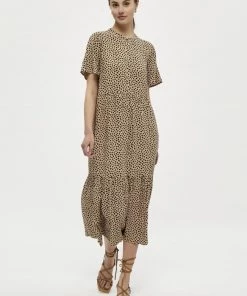 PEPPERCORN Femme Robe Chemise Warm Sand