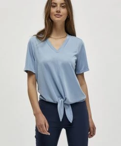 PEPPERCORN MABLE TEE T Shirt Imprimé Ashley Blue Femme