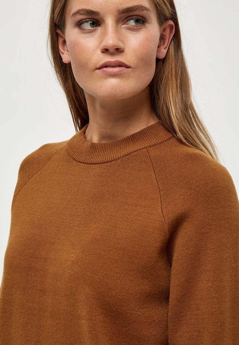 PEPPERCORN ROSALIA Pullover Brown Femme 4 PEPPERCORN ROSALIA Pullover Brown Femme – Image 4