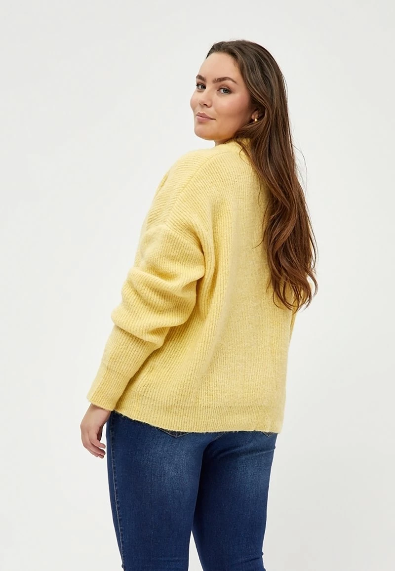 PEPPERCORN PENELOPE Pullover Pale Yellow Melange Femme 3 PEPPERCORN PENELOPE Pullover Pale Yellow Melange Femme – Image 3