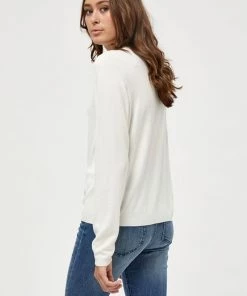 PEPPERCORN Femme TANA Gilet Cloud Dancer -Promos PEPPERCORN Magasin 8900d3fc9596475084459e95b76215d0