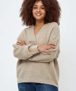 PEPPERCORN Femme PENELOPE Pullover Gray Morn Melange