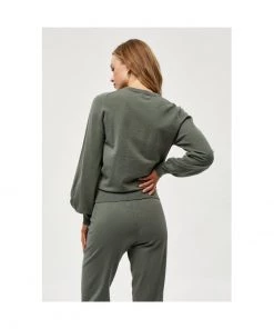 PEPPERCORN Femme CINDY Sweatshirt Laurel Wreath Green -Promos PEPPERCORN Magasin 8aecb1e2d0e14dfaac7d74e1b160f052