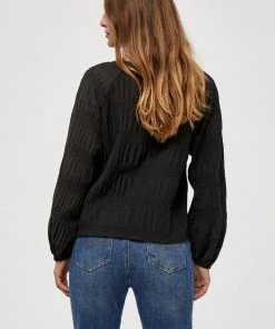 PEPPERCORN JEA BLOUSE Blouse Black Femme 6 PEPPERCORN JEA BLOUSE Blouse Black Femme -Promos PEPPERCORN Magasin 90a270af6f5140de9b18596901911038