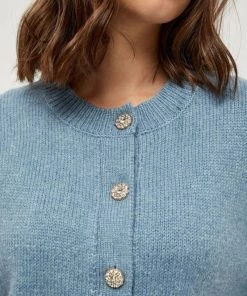 PEPPERCORN JANISA Gilet Faded Denim Femme -Promos PEPPERCORN Magasin 911b93a1cf7f4945a670bdb61a4fdf1d