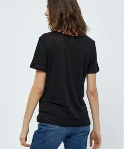 PEPPERCORN DICTE T Shirt Basique Black Femme -Promos PEPPERCORN Magasin 91639b1017274476be2a6c4d3b262f45