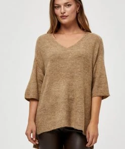 PEPPERCORN LETTY Pullover Brown Femme
