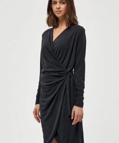 PEPPERCORN Femme LANA WRAP Robe En Jersey Black