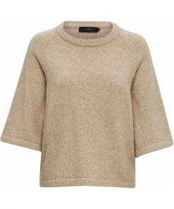 PEPPERCORN Femme PENELOPE Pullover Mottled Beige -Promos PEPPERCORN Magasin 93e8ac45e7984e798cd1c599b8070a0a