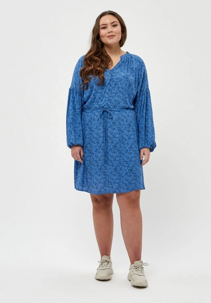 PEPPERCORN Robe De Jour Star Sapphire Blue Print Femme 2 PEPPERCORN Robe De Jour Star Sapphire Blue Print Femme – Image 2