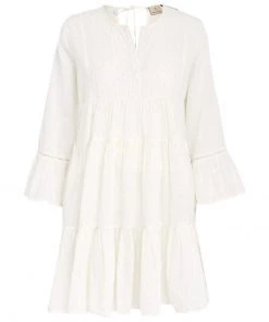 PEPPERCORN Femme EMINA Robe De Jour Cloud Dancer -Promos PEPPERCORN Magasin 96a7a6a5ff024815b344cec1b3e9ab9c