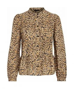 PEPPERCORN CORNELIA JACKELINE Chemisier Yellow Femme -Promos PEPPERCORN Magasin 9720262f470541d0ac28bff58cae5232