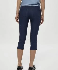 PEPPERCORN ROMI CAPRI Pantalon Classique Dress Blue Femme -Promos PEPPERCORN Magasin 9811223132a74c7faf65433fcd7f437b