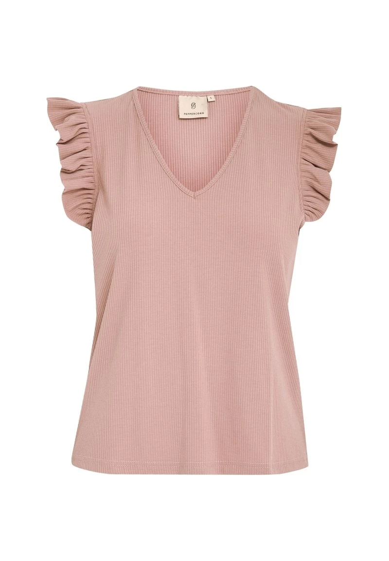 PEPPERCORN Femme ELSIE T Shirt Basique Ash Rose 5 PEPPERCORN Femme ELSIE T Shirt Basique Ash Rose – Image 5