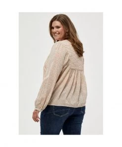 PEPPERCORN DANEA CURVE Blouse Skyway Blue Print Femme 6 PEPPERCORN DANEA CURVE Blouse Skyway Blue Print Femme -Promos PEPPERCORN Magasin 9a4df43475054b13846628205188c630