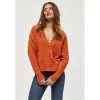 PEPPERCORN PENELOPE Gilet Apricot Orange Melange Femme