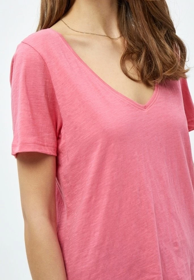 PEPPERCORN Femme ESTEL T Shirt Basique Pink Lemonade 4 PEPPERCORN Femme ESTEL T Shirt Basique Pink Lemonade – Image 4