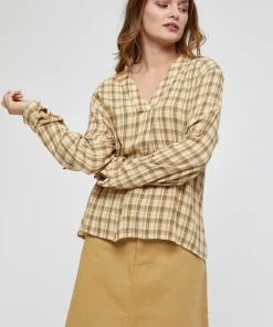 PEPPERCORN Femme Blouse Prairie Sand -Promos PEPPERCORN Magasin 9b7270b92b4b4bc598bf60ce92c14063