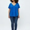 PEPPERCORN Femme ESTEL T Shirt Basique Nebulas Blue