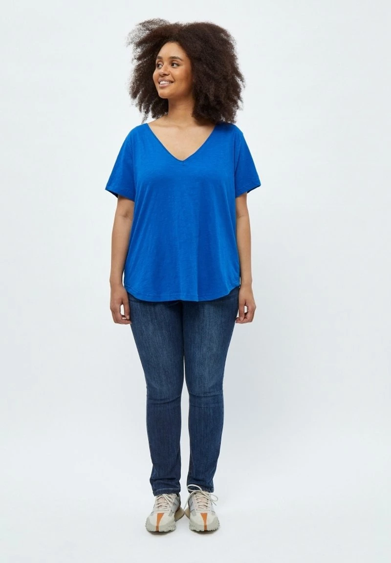 PEPPERCORN Femme ESTEL T Shirt Basique Nebulas Blue 1 PEPPERCORN Femme ESTEL T Shirt Basique Nebulas Blue