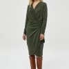PEPPERCORN LANA WRAP Robe En Jersey Duffel Bag Green Femme