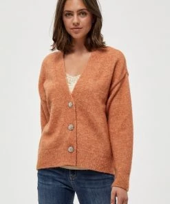 PEPPERCORN Femme Gilet Toasted Nut Melange