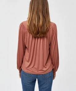PEPPERCORN ROSALINDA Blouse Copper Femme -Promos PEPPERCORN Magasin 9e52192928db4074acf9a18e31aaa792