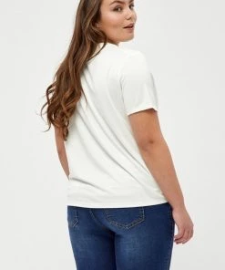 PEPPERCORN PHILINA CURVE T Shirt Basique Sandshell Femme -Promos PEPPERCORN Magasin 9ed3e58b22ce4acb8913349818dc0faf