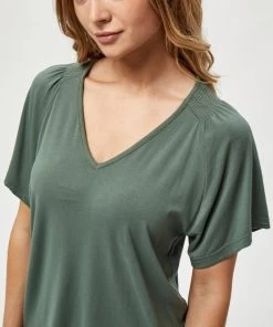 PEPPERCORN Femme ROSALINDA T Shirt Imprimé Laurel Wreath Green -Promos PEPPERCORN Magasin 9f865205315741eba3967474f1824917