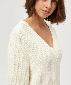 PEPPERCORN DESTINA Pullover Cloud Dancer Femme -Promos PEPPERCORN Magasin 9fbb67529df44f1aa6f5f470d411ef50