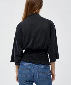 PEPPERCORN Femme LANA T Shirt à Manches Longues Black -Promos PEPPERCORN Magasin 9fe359c334444f839f9180b958b03a77