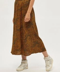 PEPPERCORN Femme JULIANNA MOSS Jupe Trapèze Buckethorn Brown Pr