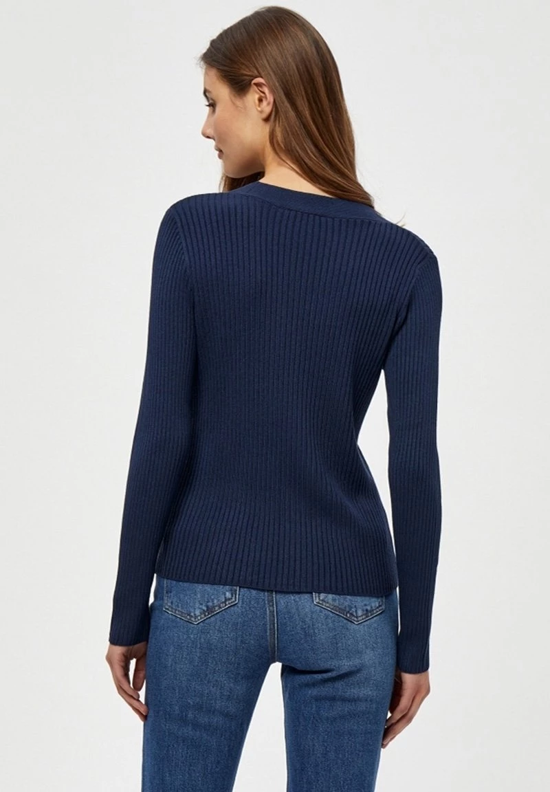 PEPPERCORN Femme TANA Pullover Navy 3 PEPPERCORN Femme TANA Pullover Navy – Image 3
