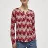 PEPPERCORN Blouse Maroon Red Femme