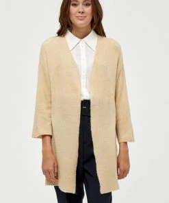 PEPPERCORN Gilet Brazillian Sand Melange Femme