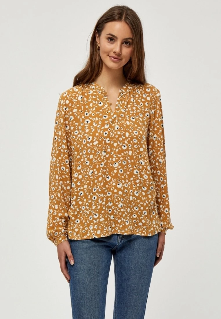 PEPPERCORN Femme LEAH Blouse Spruce Yellow Pr 1 PEPPERCORN Femme LEAH Blouse Spruce Yellow Pr