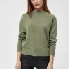PEPPERCORN ROSALIA Pullover Oil Green Femme