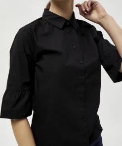 PEPPERCORN Femme RAMIS Chemisier Black -Promos PEPPERCORN Magasin a3b6b82c865b4926b3239752fa8a6f0c