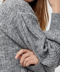 PEPPERCORN Pullover Grey Mel Melange Femme -Promos PEPPERCORN Magasin a532093e65bd4e7f8d515625eb3489f9