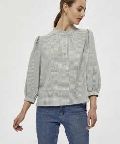PEPPERCORN BELLA LISSI Blouse Harbour Grey Pr Femme