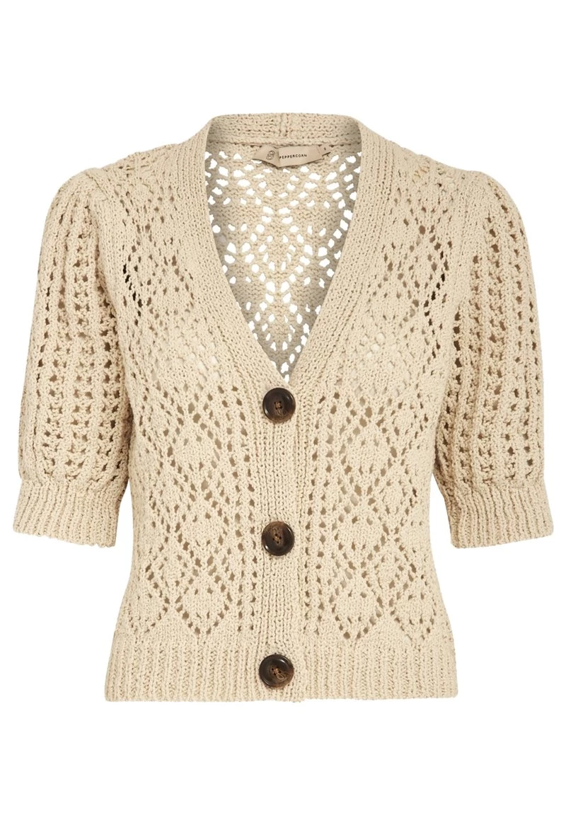 PEPPERCORN EDYN Gilet Seedpearl Cream Femme 5 PEPPERCORN EDYN Gilet Seedpearl Cream Femme – Image 5